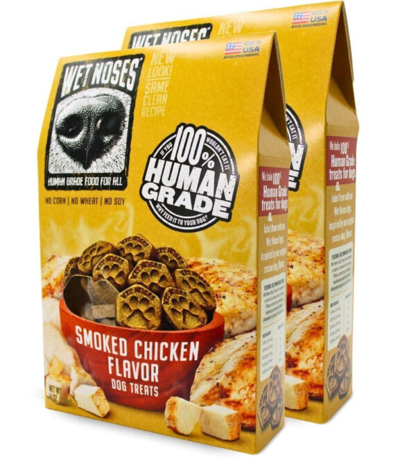 Wet Noses chicken flavor Organic Crunchy Dog Treats