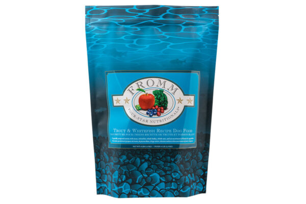 Fromm Four-Star  Trout & Whitefish Dog Food - Premium Dry Dog Food - Trout Recipe-12lb