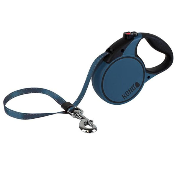 KONG Terrain Retractable Dog Leash, Large, Blue