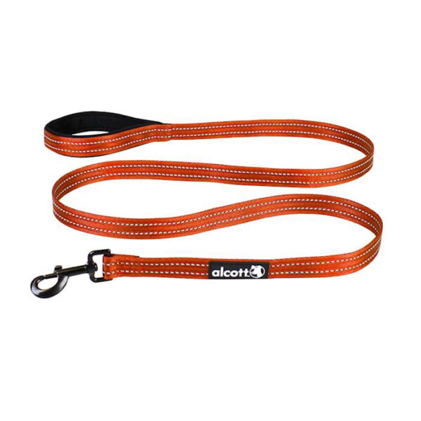Alcott Visibility Adventure Leash Orange Multi-Colored