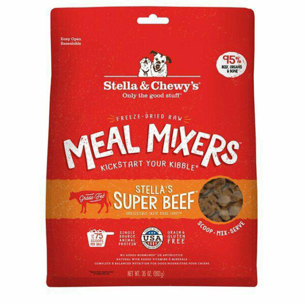 STELLA & CHEWY'S DOG FREEZE-DRIED MEALMIXER BEEF 35OZ