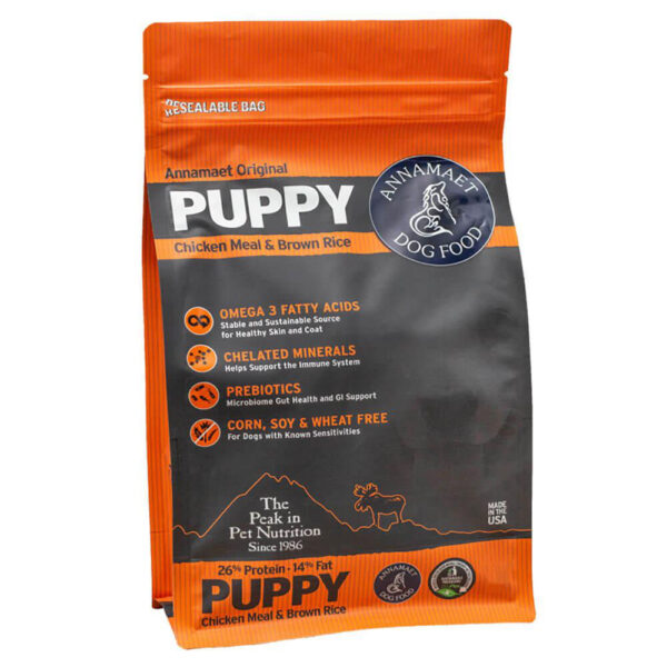 Annamaet Original Puppy Chicken Meal and Brown Rice Formula 25lb