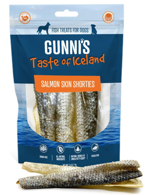Gunni’s Salmon Skin Dog Treat 2oz