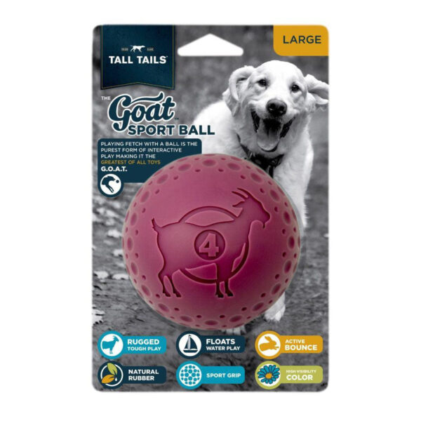 Tall tails 4” Ball Purple