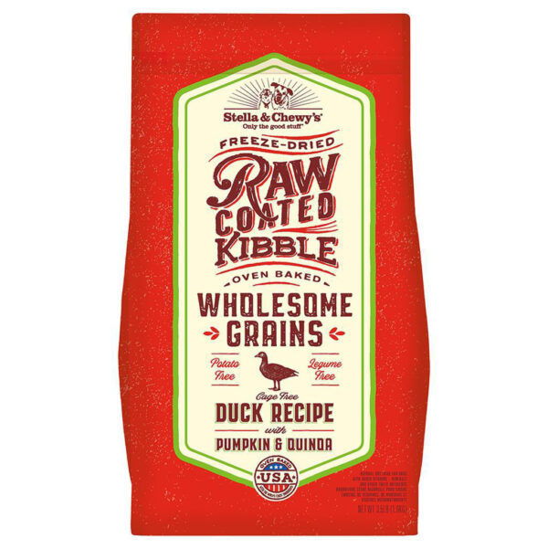 Stella & chewy’s 3.5 lbs Dry Raw Coated Wholesome Grain Duck for Dog