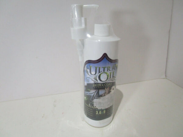 Ultra Oil for Pets Skin & Coat Supplement for Cat & Dog 8oz